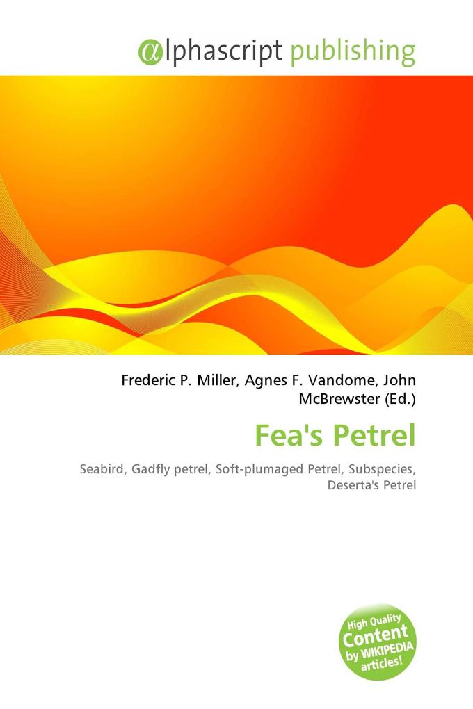 Fea's Petrel