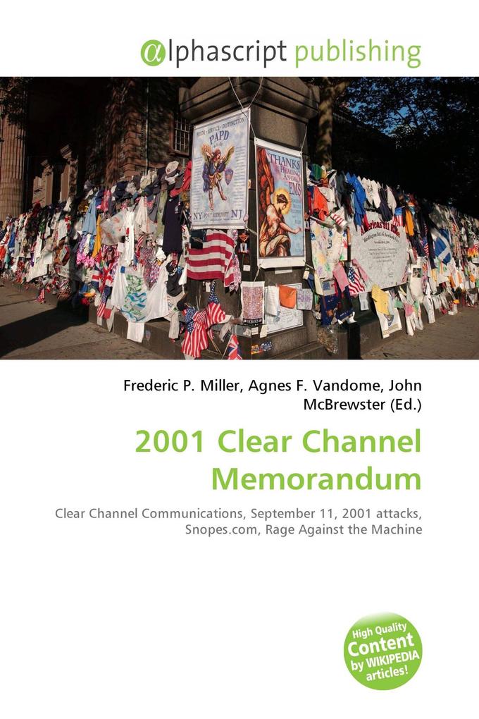 2001 Clear Channel Memorandum