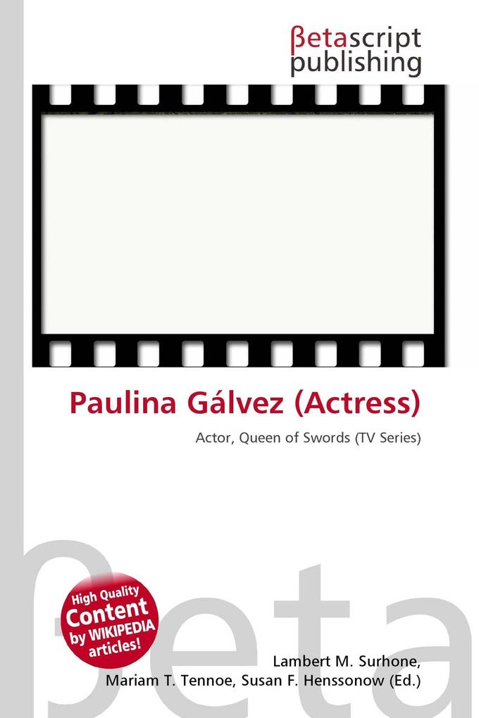 Paulina Gálvez (Actress)