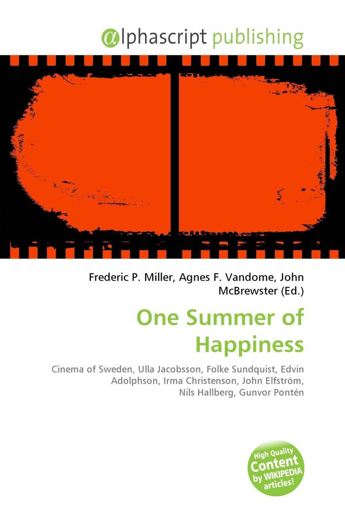 One Summer of Happiness