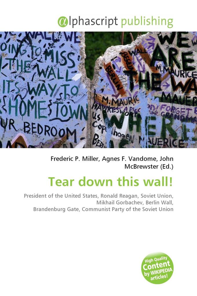 Tear down this wall!