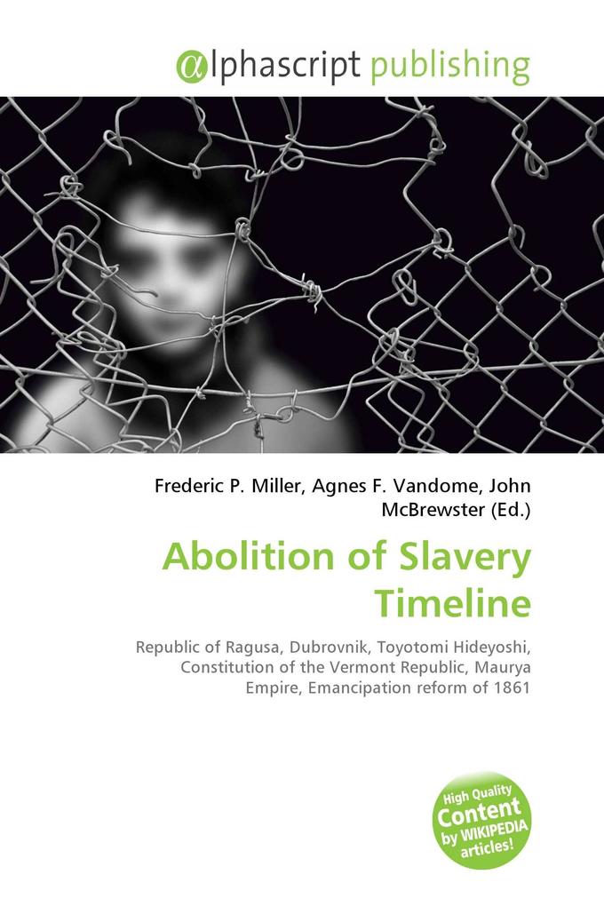 Abolition of Slavery Timeline