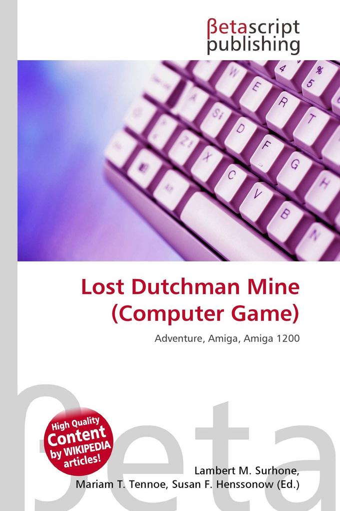 Lost Dutchman Mine (Computer Game)