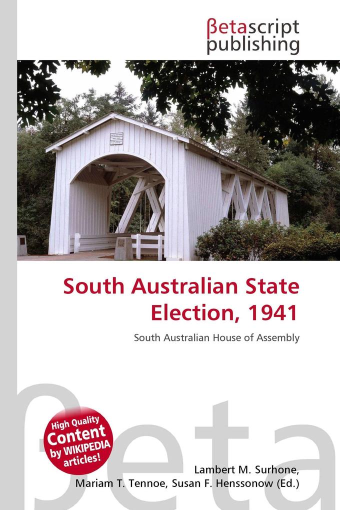 South Australian State Election 1941