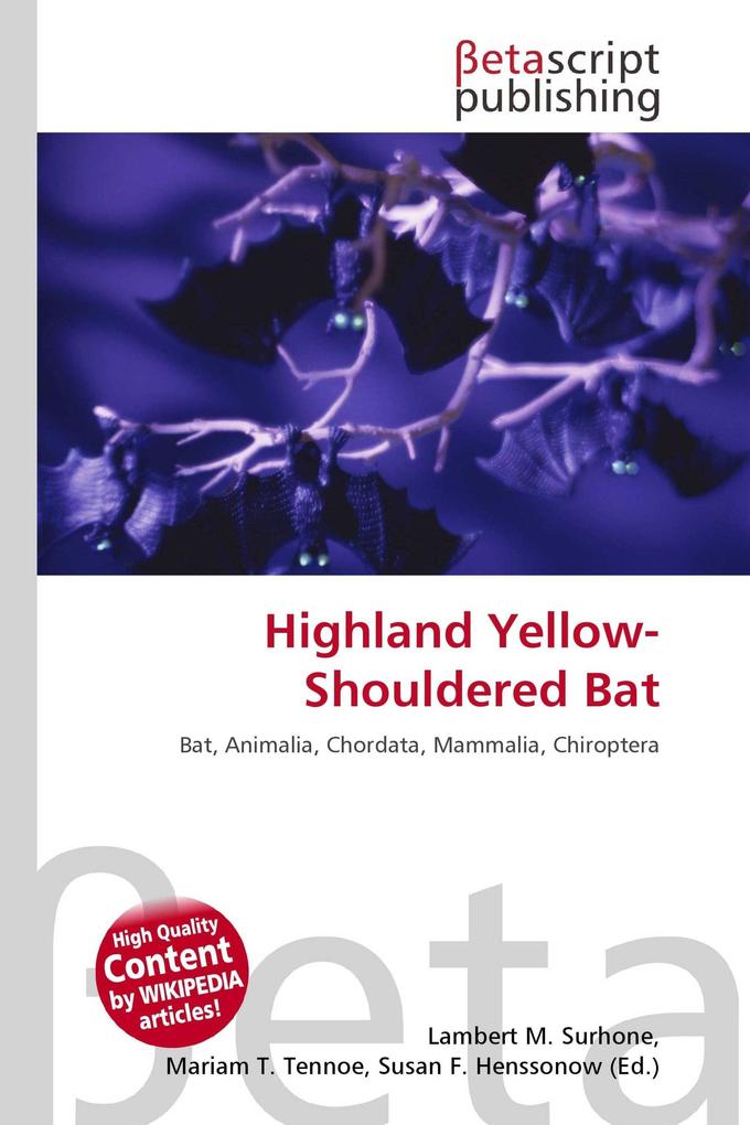 Highland Yellow-Shouldered Bat
