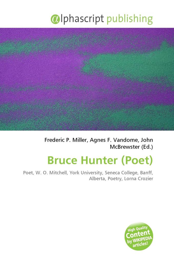 Bruce Hunter (Poet)