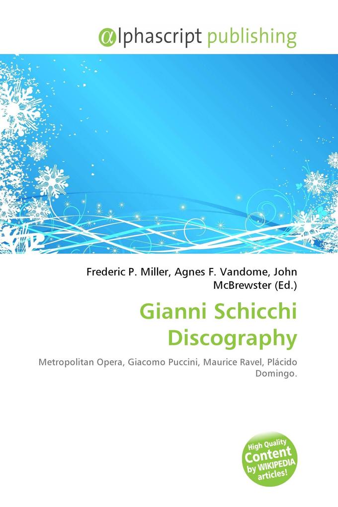 Gianni Schicchi Discography