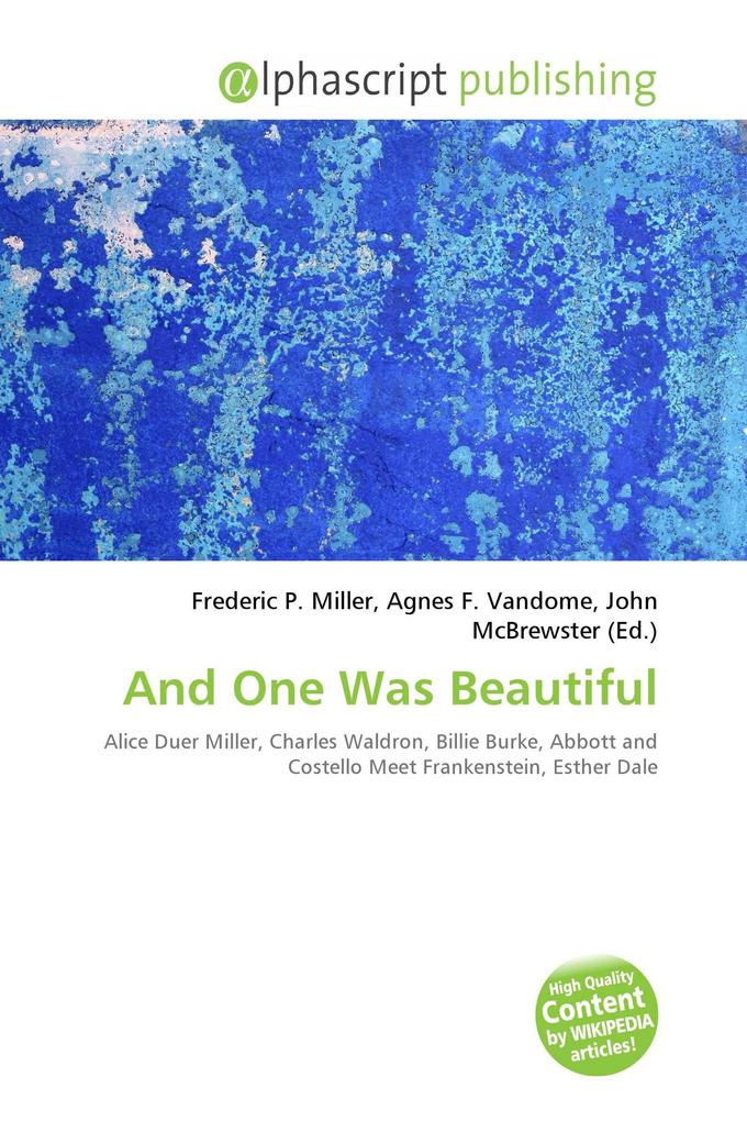 And One Was Beautiful