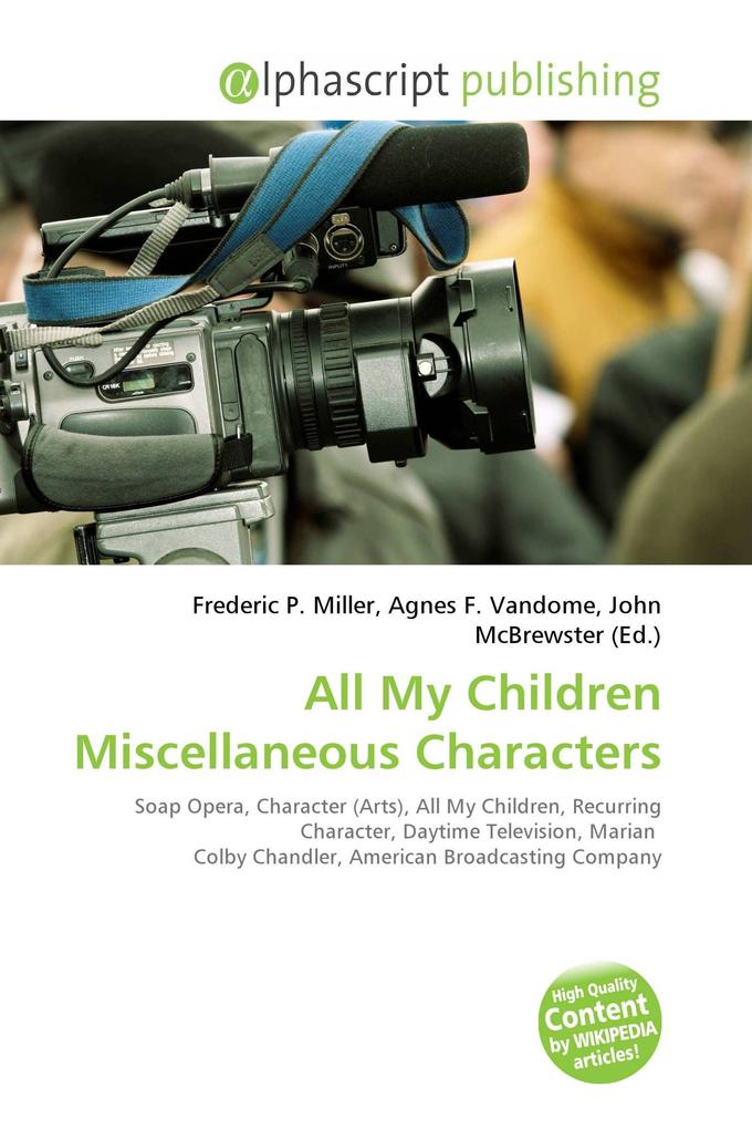 All My Children Miscellaneous Characters