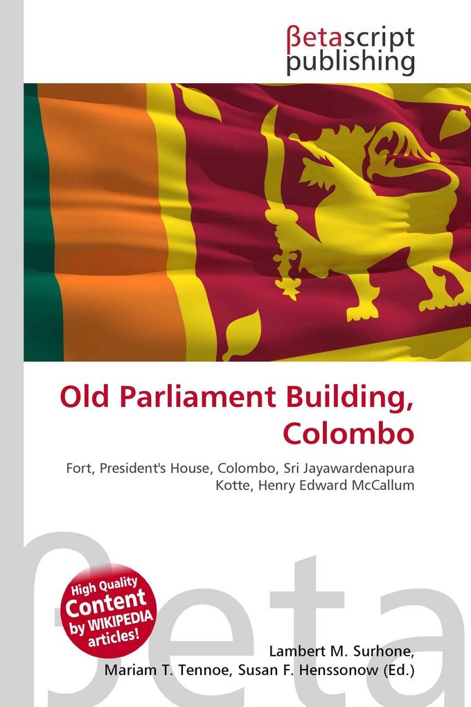 Old Parliament Building Colombo
