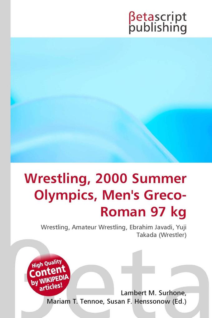 Wrestling 2000 Summer Olympics Men's Greco-Roman 97 kg