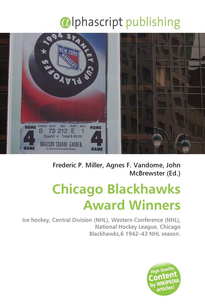 Chicago Blackhawks Award Winners