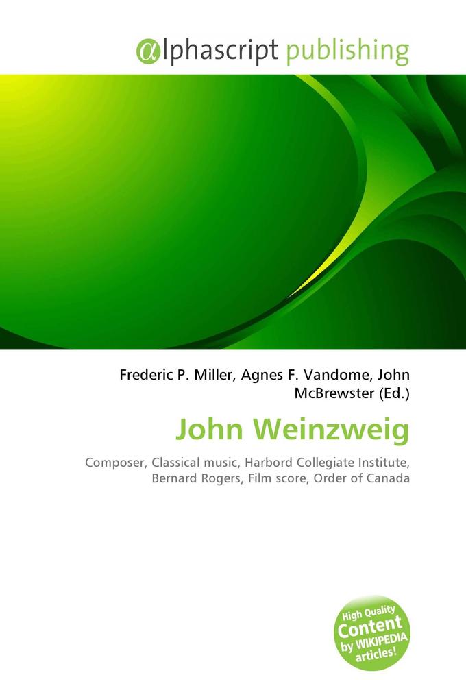 John Weinzweig
