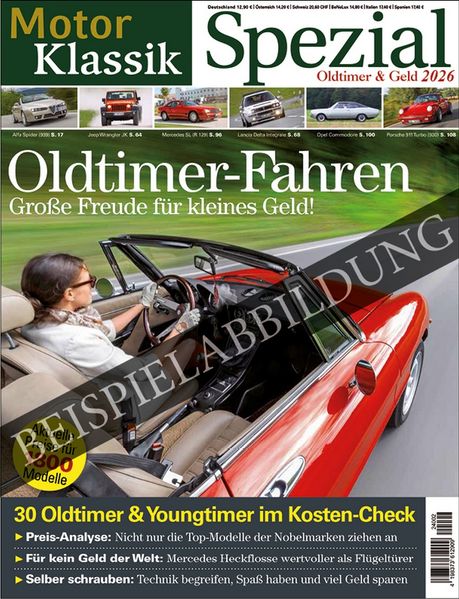 Motor Klassik Spezial Oldtimer & Geld