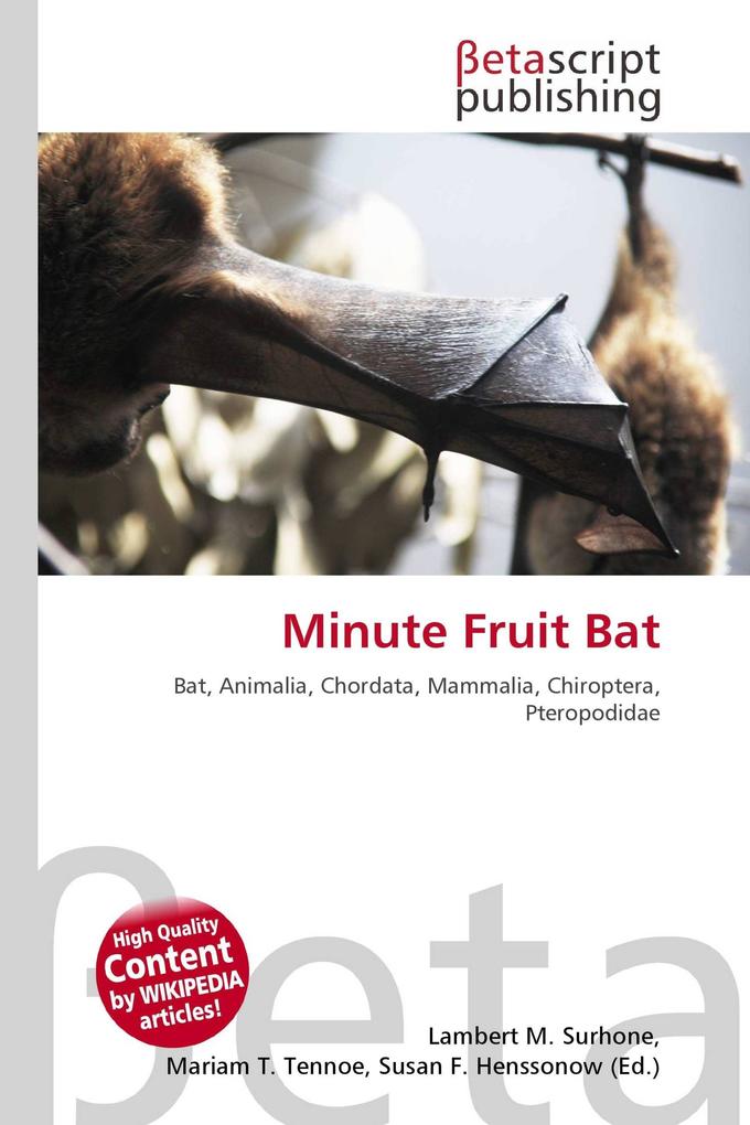 Minute Fruit Bat