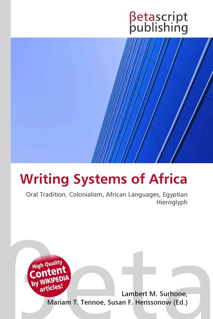 Writing Systems of Africa