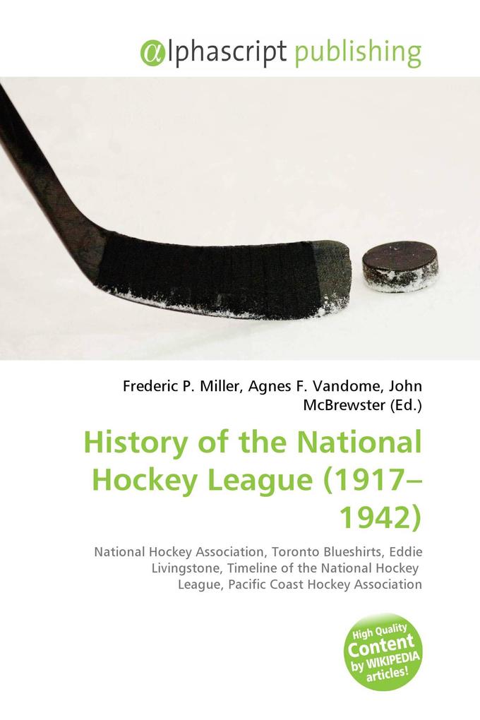 History of the National Hockey League (1917-1942)