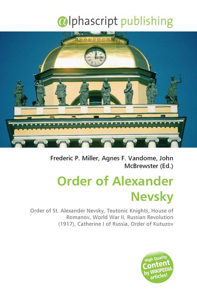 Order of Alexander Nevsky