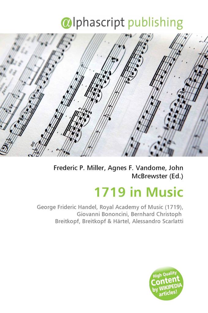 1719 in Music