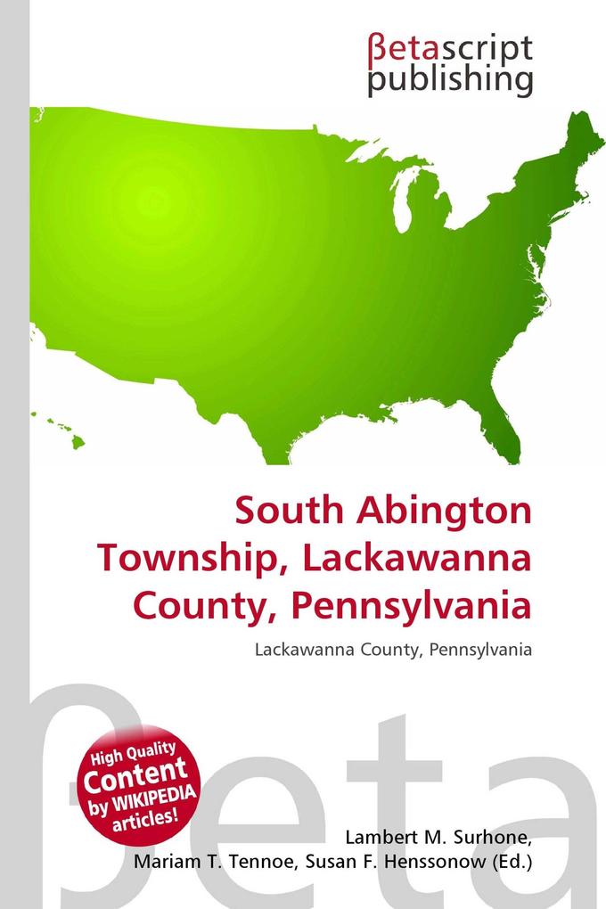 South Abington Township Lackawanna County Pennsylvania