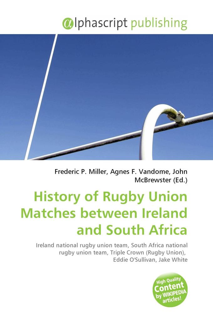 History of Rugby Union Matches between Ireland and South Africa