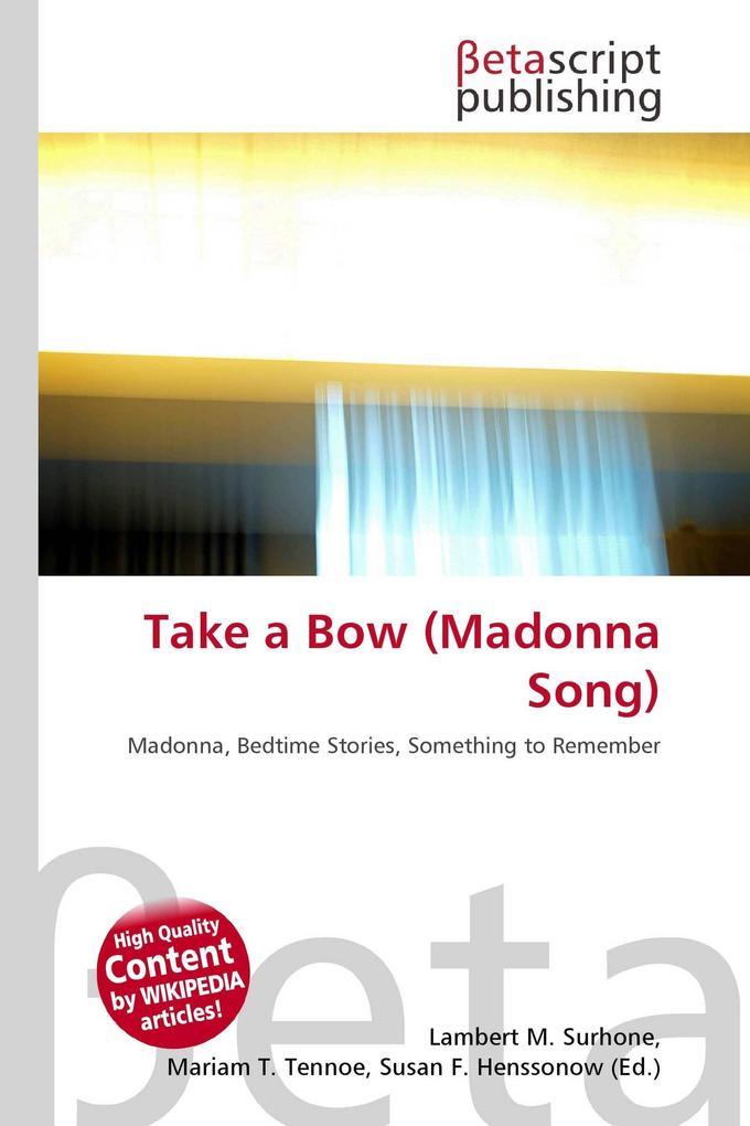 Take a Bow (Madonna Song)