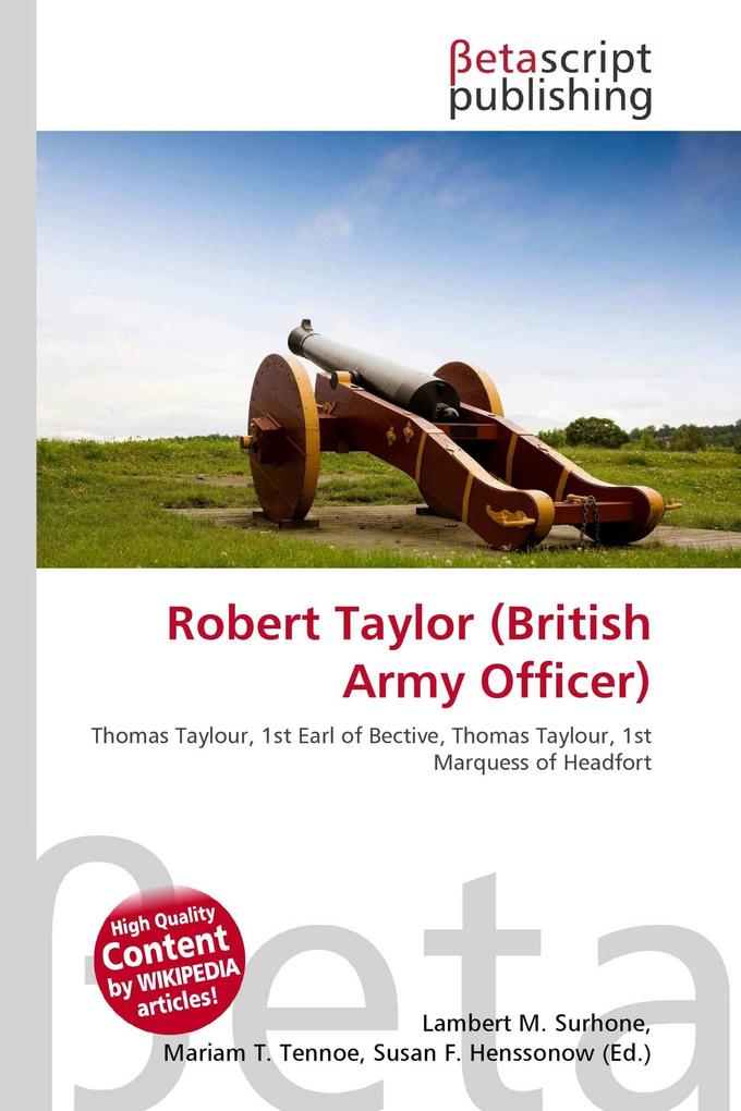 Robert Taylor (British Army Officer)