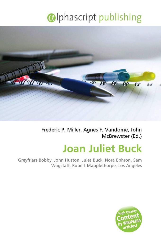 Joan Juliet Buck