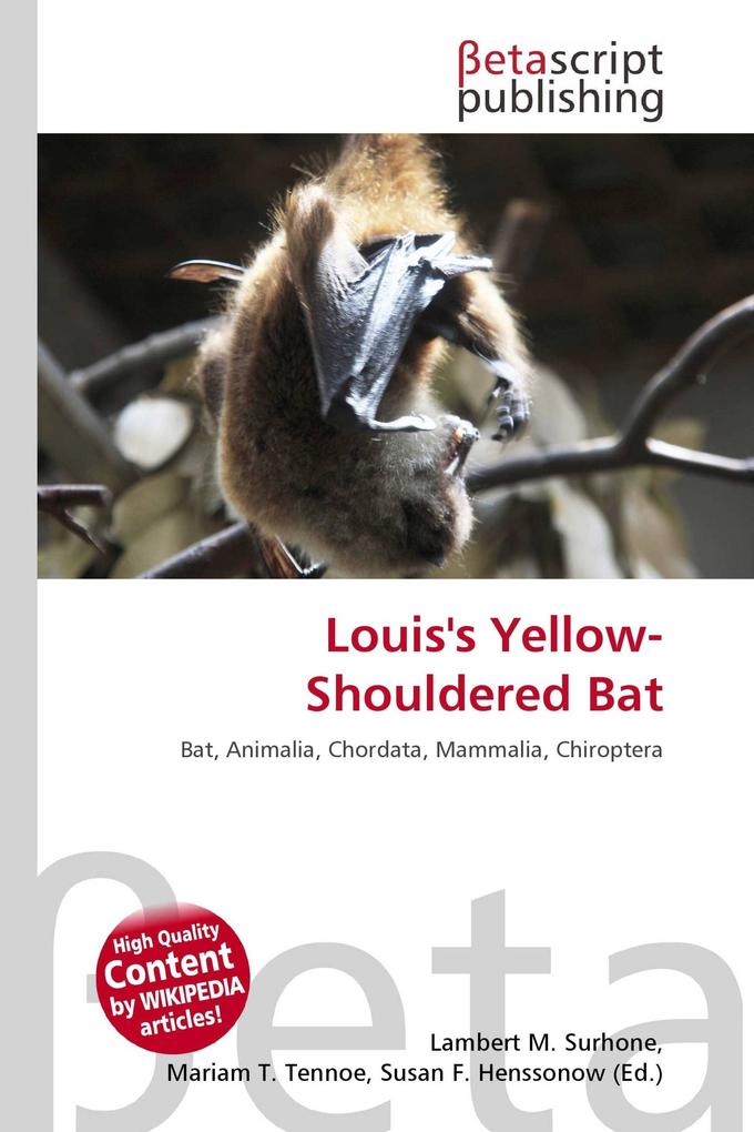 Louis's Yellow-Shouldered Bat