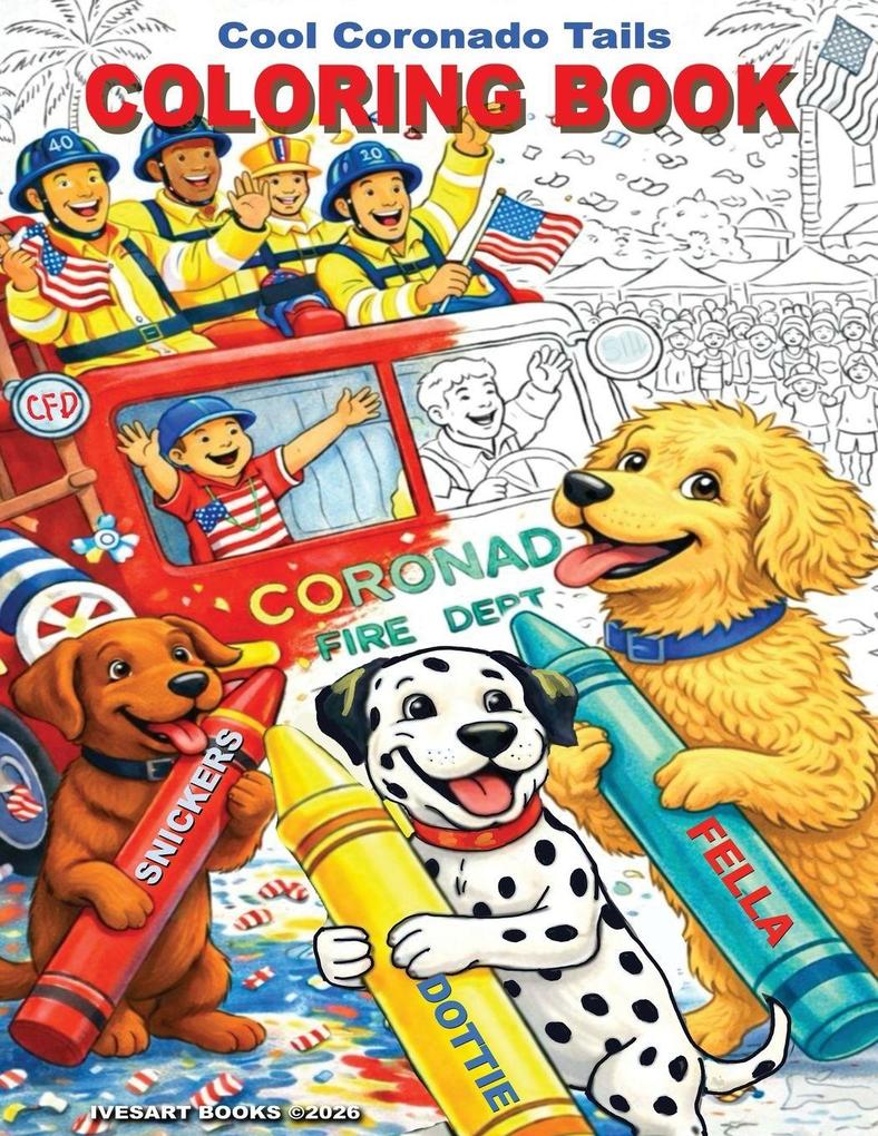 Cool Coronado Tails Coloring Book