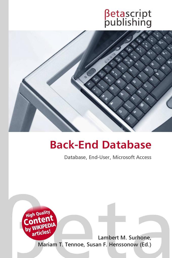Back-End Database