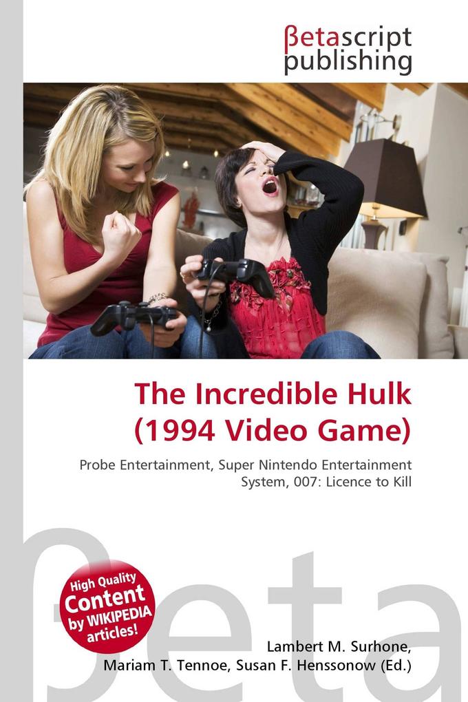 The Incredible Hulk (1994 Video Game)