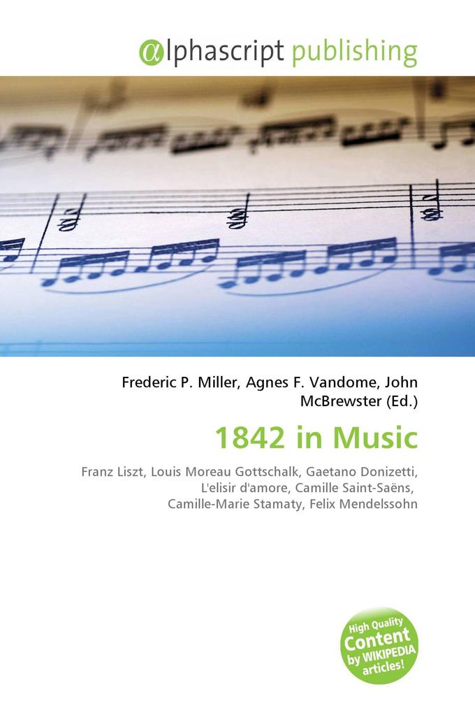 1842 in Music