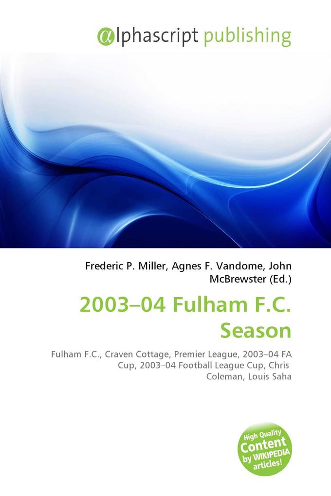 2003-04 Fulham F.C. Season