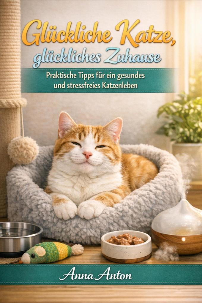 Glückliche Katze glückliches Zuhause