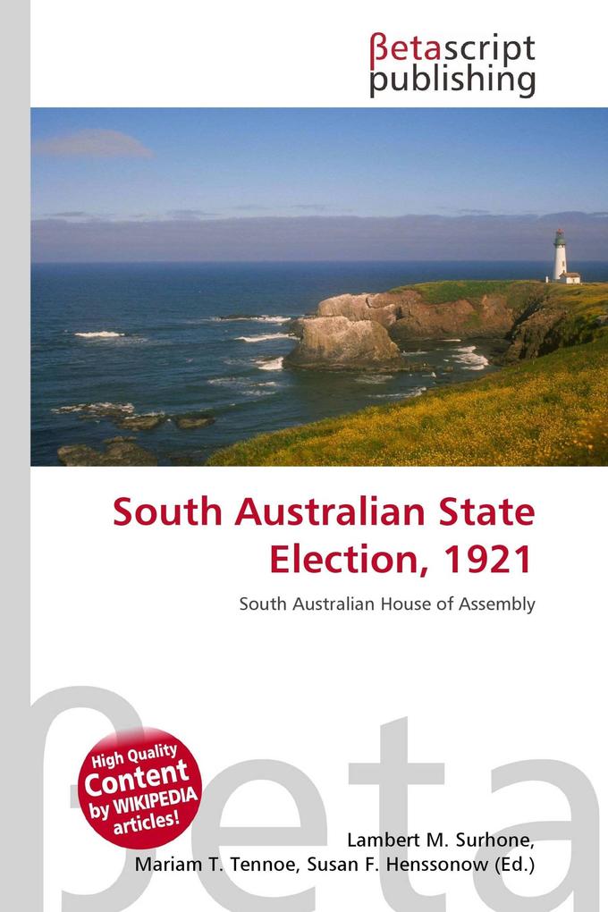 South Australian State Election 1921