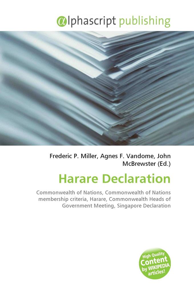 Harare Declaration