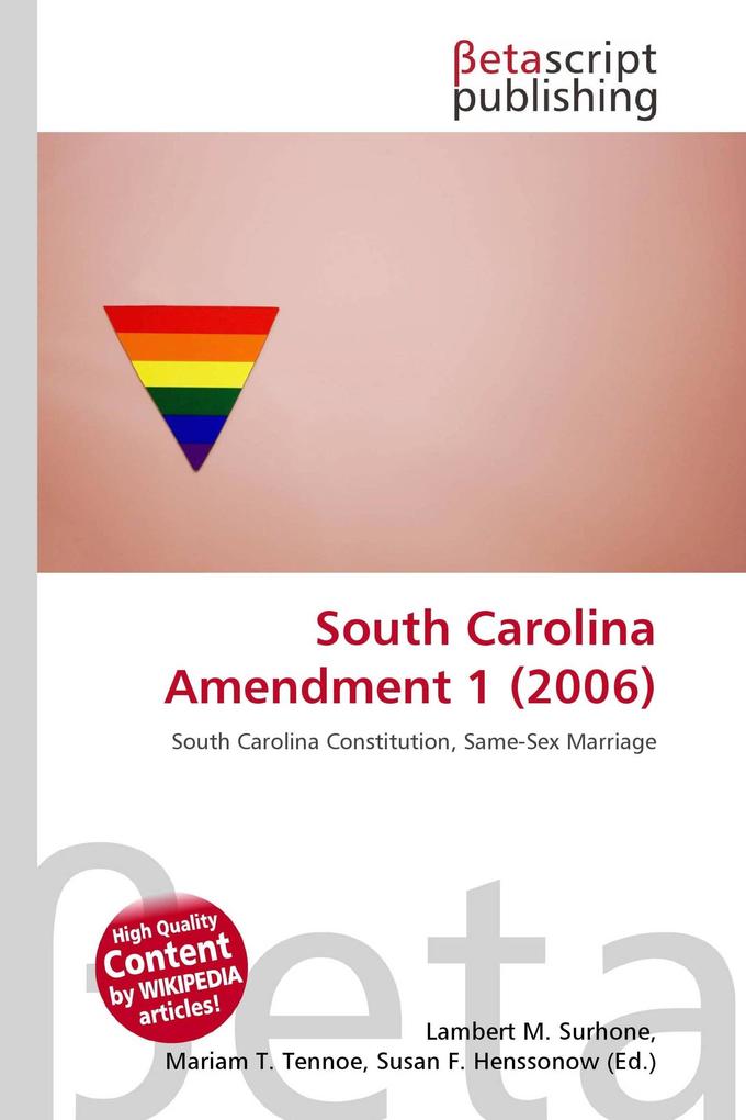 South Carolina Amendment 1 (2006)