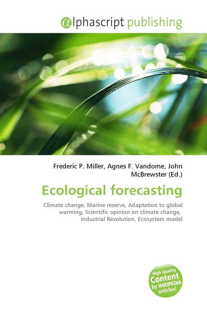 Ecological forecasting