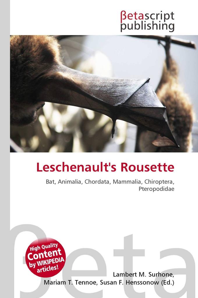Leschenault's Rousette