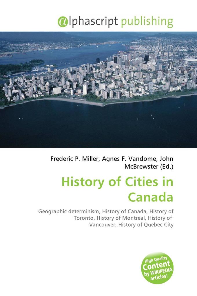 History of Cities in Canada