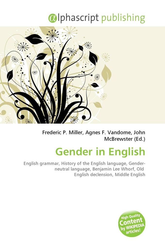 Gender in English