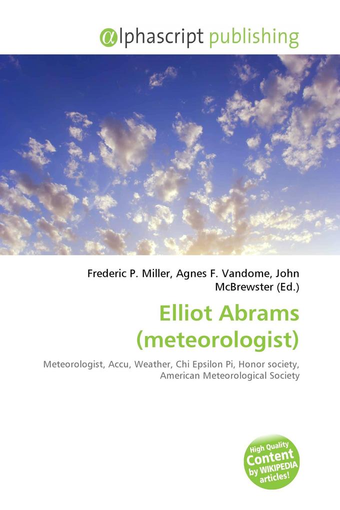 Elliot Abrams (meteorologist)