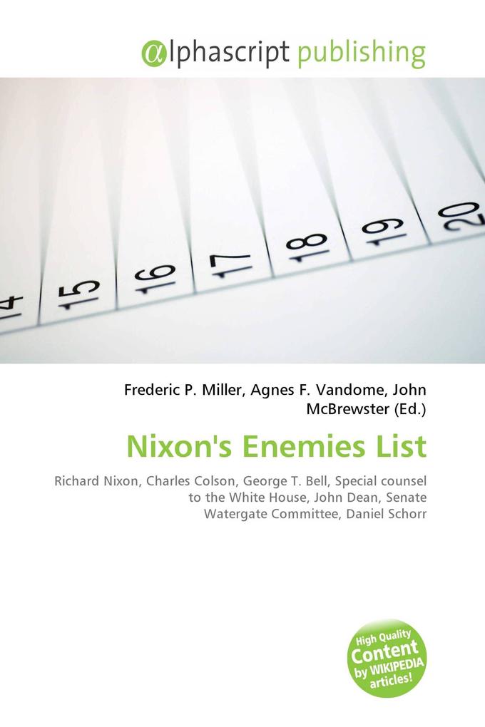 Nixon's Enemies List