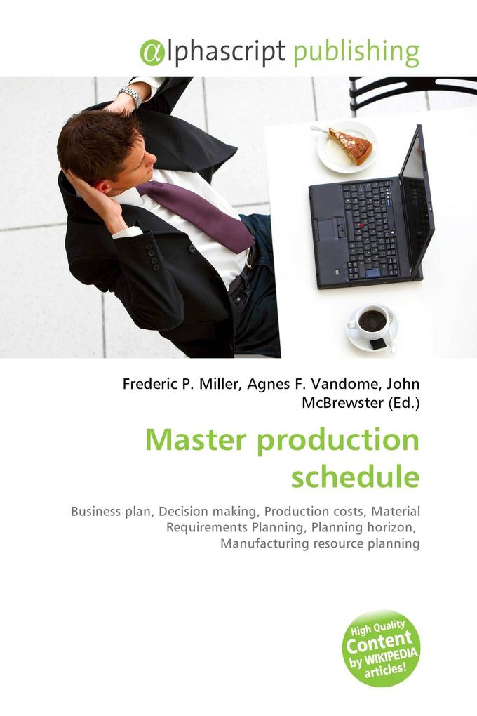 Master production schedule
