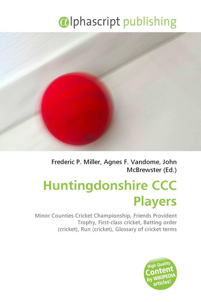 Huntingdonshire CCC Players