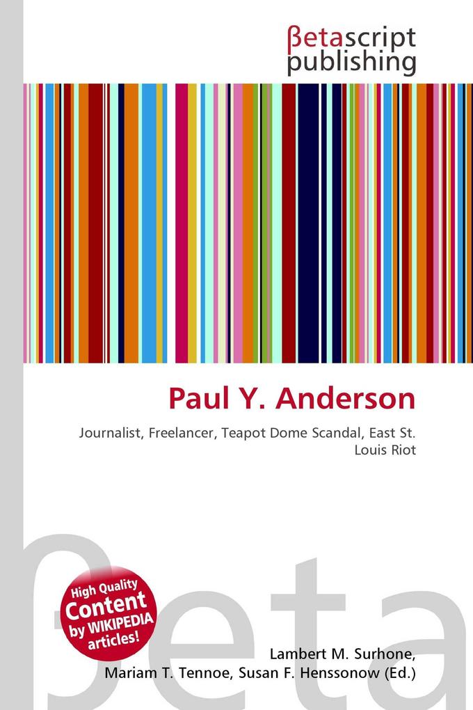 Paul Y. Anderson