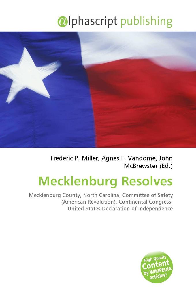 Mecklenburg Resolves