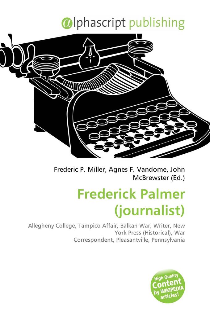 Frederick Palmer (journalist)