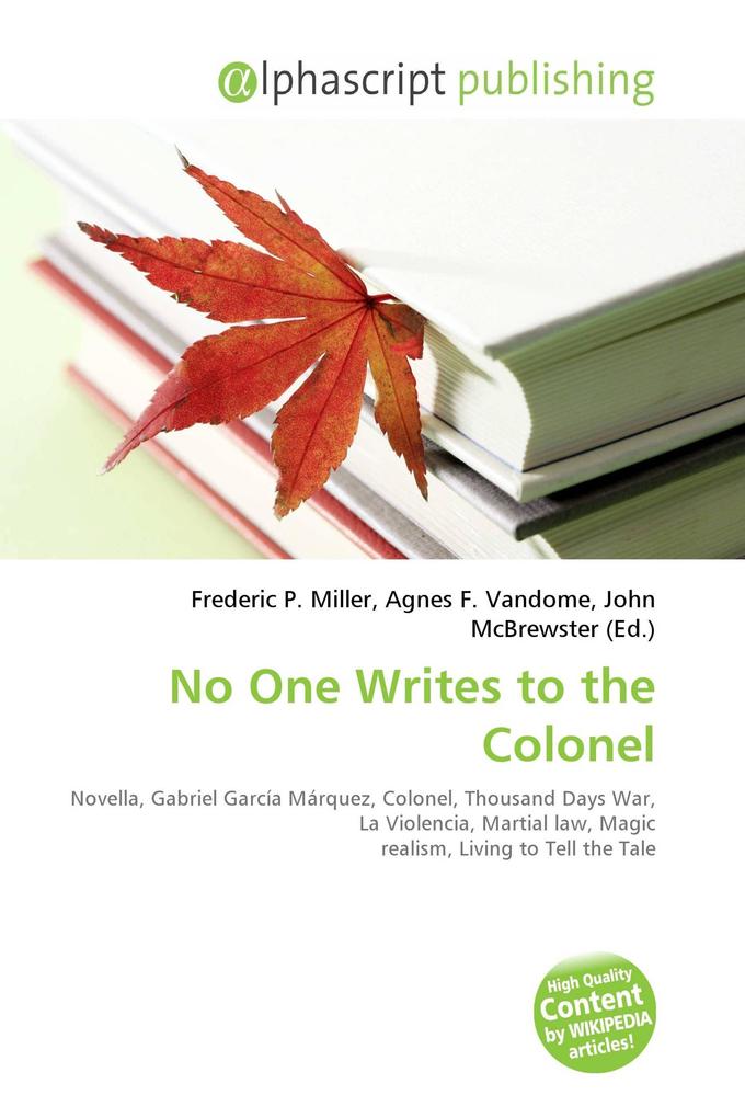 No One Writes to the Colonel